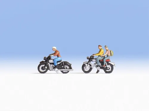Noch H0 15904 Figuren-Set Motorradfahrer