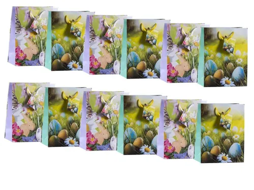 laro Geschenkbox Klein Geschenktüten Tragetaschen 10-100 Stk Ostern