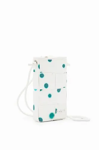 Desigual New Splatter Bruna Phone Bag White