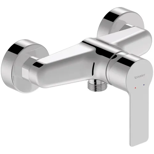 Duravit D-Code Einhebel-Brausemischer chrom - Duscharmatur in Hochglanz-Chrom, vereint modernes Design und einfache Bedienung für ein komfortables Duscherlebnis.