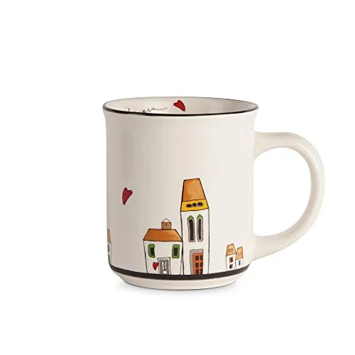 EGAN Tasse, Porzellan, Elfenbein, klein