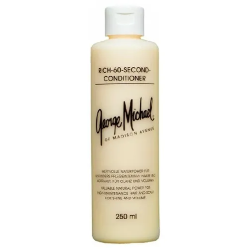 George Michael Rich-60-Second-Conditioner 250 ml - Haarkuren für intensiv gepflegte Haare, sorgt in nur 60 Sekunden für strahlenden Glanz und voluminöse Fülle.