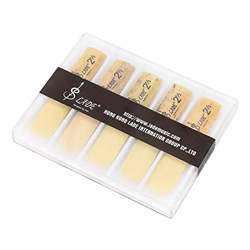 professionell Sax Blätter, 10 Stück, 2.5 Größe, Kunststoffhülle, hochwertig, dauerhaft, Für Sopran, Saxophon, professionelle Musiker, perfonist