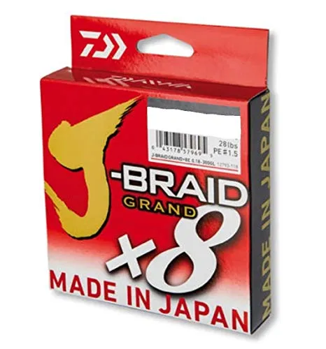 Daiwa J-Braid Grand X8 0.06mm-150m Multicolor