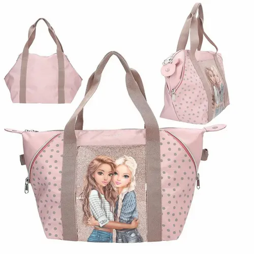 TOPModel Sporttasche DOTS – Rosa Glitzer - Die TOPModel Sporttasche DOTS begeistert mit stylischem Design und viel Stauraum. Ideal für Sport, Schule und Freizeit – robust, leicht und praktisch für kleine Fashion-Fans.