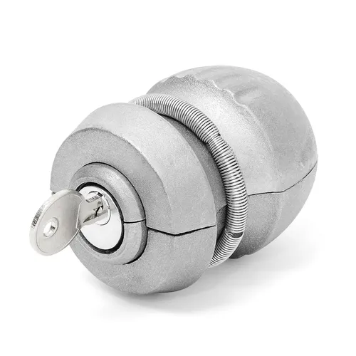 Anhängerschloss Diebstahlschutz für Anhänger - Robustes Kupplungsschloss aus Metall, handlich und ideal für sicheren Diebstahlschutz von Anhängern. Perfekt für sorgenfreies Parken unterwegs.