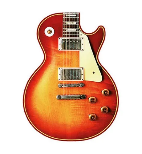 Rockbites Mauspad Rockbites - Motivwahl Mousepad Art: Guitar LP-Sunburst