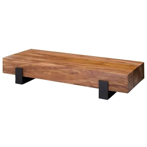 FineBuy Couchtisch aus massivem Holz von FineBuy