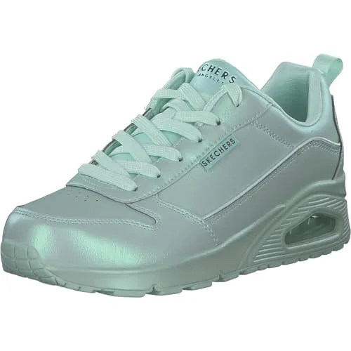 Skechers Damen UNO Galactic GAL Sneaker, Green, 40 EU in grün von Skechers