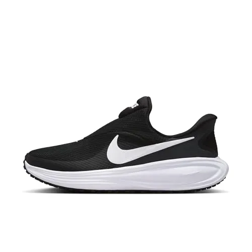 Nike Damen Revolution 8 Easyon Straßenlaufschuhe, Schwarz/Weiß/Anthrazit, Größe 41 - Leichte, atmungsaktive Schuhe für optimalen Tragekomfort bei Training und Wettkampf. Strapazierfähige Außensohle bietet stabile Griffigkeit auf verschiedenen Untergründen. Ergonomisches Design fördert sichere Bewegungsabläufe.
