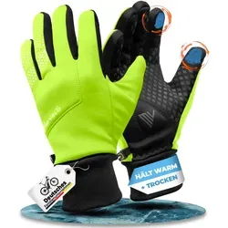 Warme Fahrradhandschuhe wasserfest & winddicht