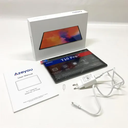 Azeyou Tablet 10 Zoll Android 11, 4G LTE Quad-Core-Prozessor, 3GB+32GB ROM 3MP