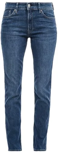 s.Oliver Damen 04.899.71.6065 Hose lang, 54Z3 Slim Jeans, Blue Stretched den, W44/L32