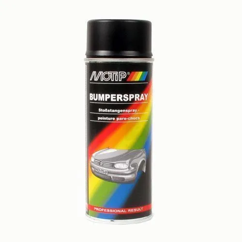 Motip Kunststofflack Stoßstangenspray schwarz 400ml 04073