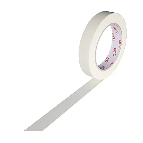 Scorprotect Kreppband Profi Maler-Krepp für den Innenbereich (19 mm x 50 m)