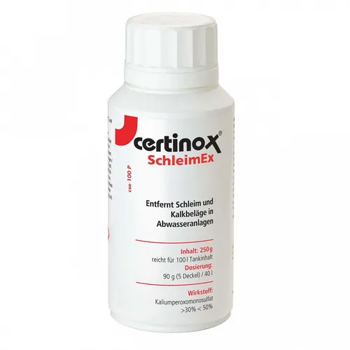 0.25 kg (59,96 €  / 1 kg) 250g Tankreinigung SchleimEX Pulver Certinox