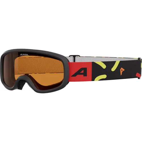 Alpina Kinder Carvy 3.0 Skibrille (Größe XS, rot) von Alpina