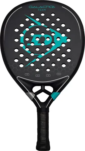 DUNLOP Padelschläger Galactica Team - Tennisschläger mit hochwertiger Carbon-Konstruktion, bietet maximale Leistung und Kontrolle für fortgeschrittene Spieler.