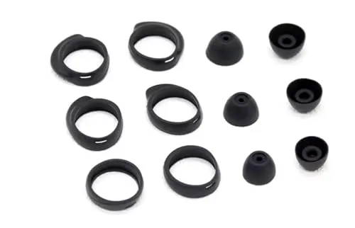 Ohrstöpsel + 6 Ohrbügel | Ersatz Ohrstöpsel Silikon kompatibel mit Samsung Galaxy Buds+ SM-R170 SM-R175-Ohrhörern | S/M/L 3 Verschiedene Größen 6