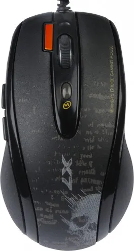A4Tech F5 V-Laser Gaming Maus (Kabelgebunden) - Gaming Maus mit V-Laser-Technologie für präzise Steuerung und komfortables Spielen, ideal für Gamer.
