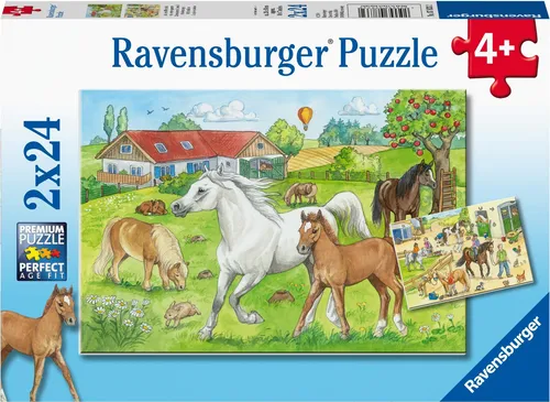 Auf dem Pferdehof Ravensburger 07833