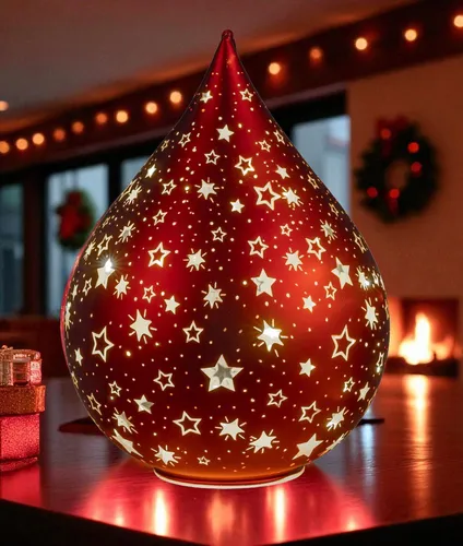 formano Dekofigur Red Stars in rot von formano