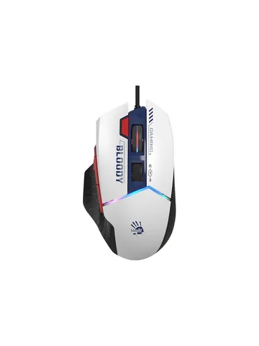 A4TECH BLOODY W95Max USB Sport Gaming-Maus - Schwarz - Gaming-Maus mit 12.000 DPI, RGB-Beleuchtung und langlebigen Tasten für präzises Gameplay. Ideal für FPS-Spieler, die Geschwindigkeit und Genauigkeit schätzen.