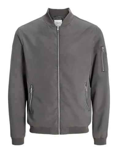 Jack & Jones PlusSize Bomberjacke JJERUSH BOMBER NOOS PLS - Funktionsjacke in Größe 5XL, modisch und pflegeleicht, ausgestattet mit praktischen Reißverschlusstaschen für sicheren Stauraum.