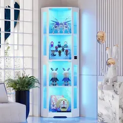 BROTTAR Eckvitrine mit LED-Beleuchtung von BROTTAR