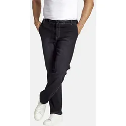 Jan Vanderstorm Herren Schlupfjeans Vertti schwarz 2XL (XXL) - Jeans für Herren in großen Größen, mit elastischem Bund für höchsten Tragekomfort und modernem Schnitt. Ideal für lässige und formelle Looks.