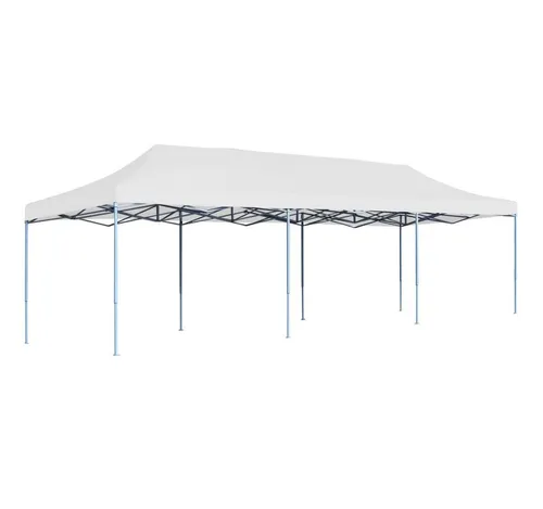 furnicato Faltbares Partyzelt 291x870x315 cm Weiß