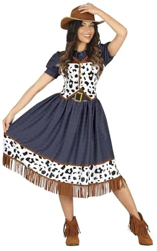FIESTAS GUIRCA | Cowgirl Kostüm für Damen (38-40/M)