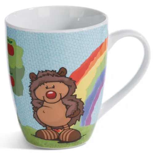 NICI Porzellantasse Igel Hetch Hogan 49166 - NICI Tasse Forest Friends 10cm