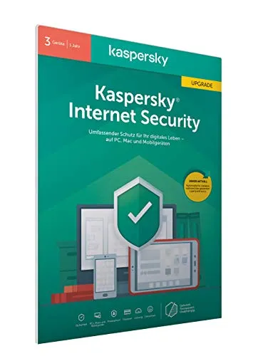 Kaspersky Internet Security 2020 Upgrade | 3 Geräte | 1 Jahr