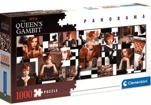 Clementoni - 39696 Puzzle Panorama Queen's Gambit