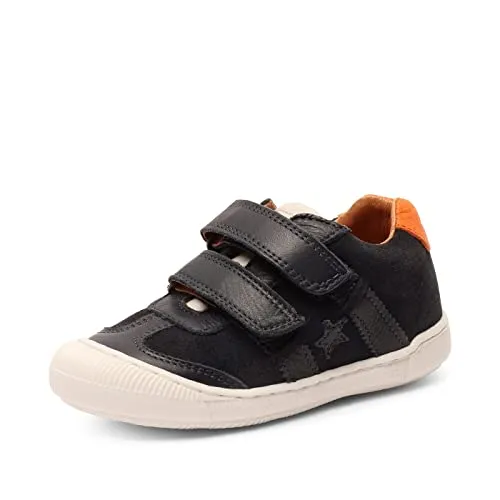 bisgaard Kian S Sneaker, Navy, 28 EU - Sneaker aus atmungsaktivem, chromfreiem Leder für ein gesundes Fußklima. Mit verstärkter Zehenkappe und flexibler Sohle ideal für aktive Kinder.