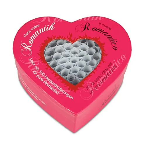 Tease & Please Herz Voller Romantik (DE-IT) - Gesellschaftsspiele für Erwachsene für intime Momente zu Zweit - Lustige Spiele für Erwachsene mit 100 Frechen Aufgaben
