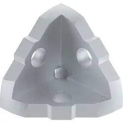 Eckwinkel I 40x40 Item System Zur Rechtwinkligen Verbindung Von 3 Aluprofilen Mit Nut 8 - 10 Stück - Fath