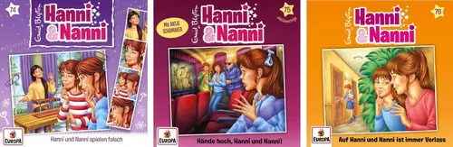 CDs * HANNI & NANNI - HÖRSPIEL FOLGE/CD 74 + 75 + 76 IM SET # NEU OVP = 4