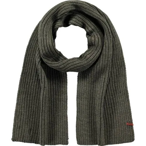 Barts Herren Schal Wilbert - gestrickter Winterschal 3857 Army 13 - Schals für Damen, wärmender Männerschal von Barts mit geripptem Design, Maße: L 160 x B 20 cm, aus weicher und kratzfreier Qualität.