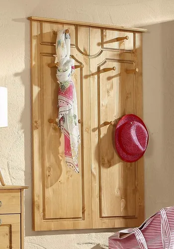 Home affaire Garderobenpaneel Klera mit 10 Kleiderhaken von Home Affaire