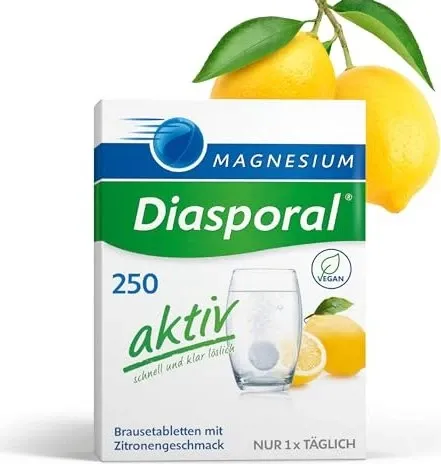 MAGNESIUM DIASPORAL 250 aktiv Brausetabletten 4 g