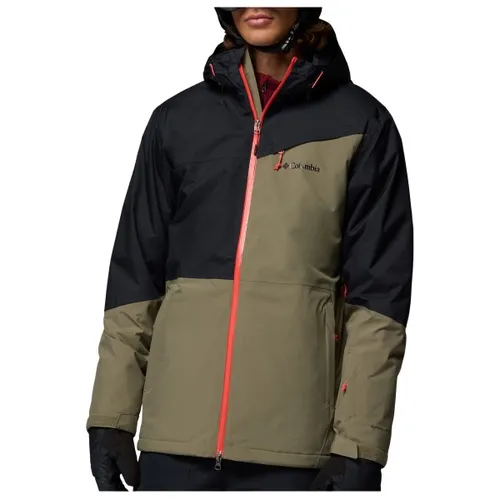 Columbia Iceberg Point II Jacket - Stone Green, Black (397) S - Herren Skijacken mit wasserdichter Omni-TECH Technologie und Omni-HEAT Wärmereflexion für optimalen Komfort und Schutz auf der Piste.