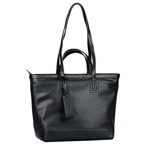 Gabor bags LARINA Damen Shopper L, black, 39x15x27 in schwarz von Gabor