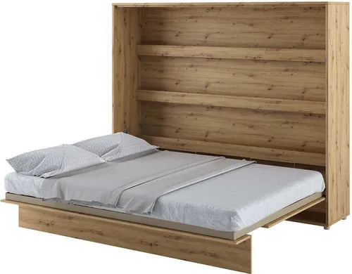 Wandbett Schrankbett BED CONCEPT BC-14 Horizontal 160x200 ARTISAN EICHE