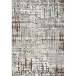 Mozato Teppich Linz grau 160 cm x 230 cm in grau von Mozato