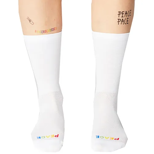 Fingerscrossed Rolling Harmony Socken (Größe 39 , weiss)