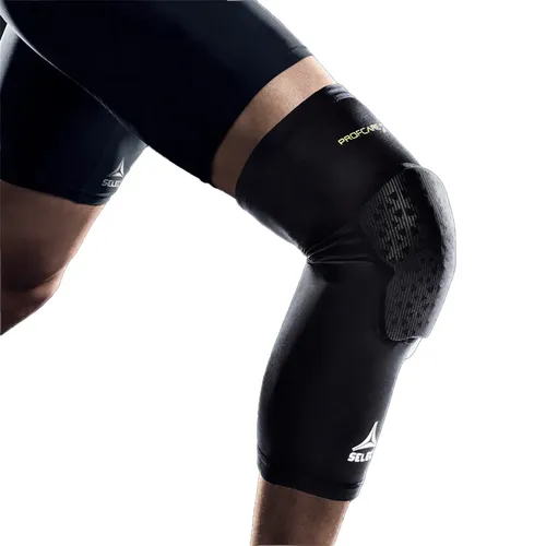 Derbystar Kompressionsbandage Knie lang - schwarz von DERBYSTAR