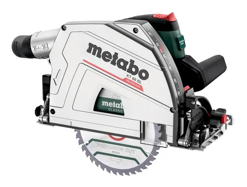 Metabo KT 66 BL Handkreissäge 1200W - Sägen, leistungsstarke Handkreissäge mit max. Schnitttiefe von 66mm und praktischem Koffer für einfachen Transport und Aufbewahrung.