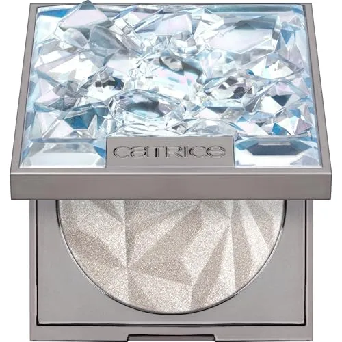 Produktbild Catrice ARCTIC ILLUSION Highlighter, Nr. C01, Silber, schimmernd, vegan, ölfrei, ohne Parfüm, ohne Alkohol, 1er Pack (8.8g)